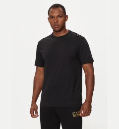 Снимка на EA7 Emporio Armani Тишърт 6DPT06 PJFFZ 1200 Черен Regular Fit