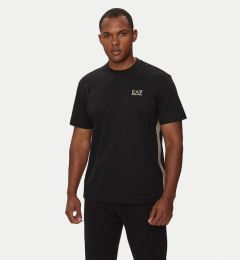 Снимка на EA7 Emporio Armani Тишърт 6DPT19 PJOLZ 0200 Черен Regular Fit
