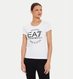 Снимка на EA7 Emporio Armani Тишърт 6DTT20 TJQCZ 1100 Бял Slim Fit