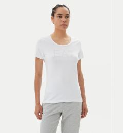 Снимка на EA7 Emporio Armani Тишърт 7W000094 AF10373 U0002 Бял Slim Fit