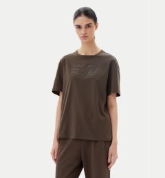 Снимка на EA7 Emporio Armani Тишърт 7W000098 AF12503 U6139 Кафяв Loose Fit