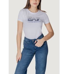 Снимка на EA7 Emporio Armani Тишърт 7W000183 AF10373 U0002 Бял Regular Fit