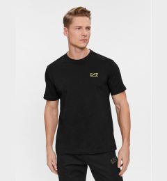 Снимка на EA7 Emporio Armani Тишърт 8NPT18 PJ02Z 0208 Черен Regular Fit