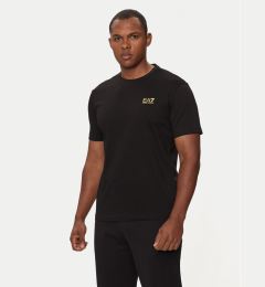 Снимка на EA7 Emporio Armani Тишърт 8NPT25 PJVPZ 0208 Черен Regular Fit