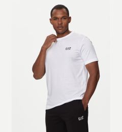 Снимка на EA7 Emporio Armani Тишърт 8NPT25 PJVPZ 1100 Бял Regular Fit
