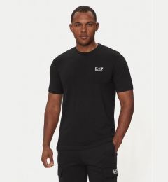 Снимка на EA7 Emporio Armani Тишърт 8NPT26 PJVQZ 1200 Черен Regular Fit