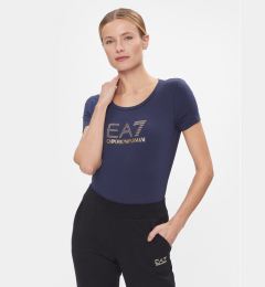 Снимка на EA7 Emporio Armani Тишърт 8NTT67 TJDQZ 1554 Тъмносин Skinny Fit
