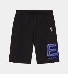 Снимка на EA7 Emporio Armani Шорти от плат 3DBS57 BJ05Z 1200 Черен Regular Fit