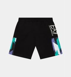 Снимка на EA7 Emporio Armani Шорти от плат 3DBS59 BJ05Z 1200 Черен Regular Fit