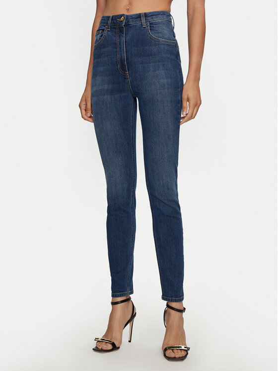 Снимка на Elisabetta Franchi Дънки PJ-68S-46E2-V320 Тъмносин Skinny Fit