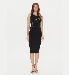 Снимка на Elisabetta Franchi Коктейлна рокля AB-724-51E2-V440 Черен Slim Fit