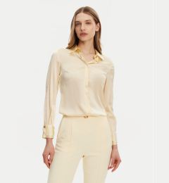 Снимка на Elisabetta Franchi Риза CA-101-51E2-V420 Жълт Regular Fit