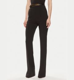 Снимка на Elisabetta Franchi Текстилни панталони PA-034-42E2-5981 Черен Regular Fit