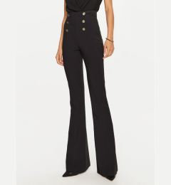 Снимка на Elisabetta Franchi Текстилни панталони PA-050-47E2-V860 Черен Regular Fit