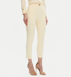 Снимка на Elisabetta Franchi Текстилни панталони PA-076-51E2 Жълт Regular Fit