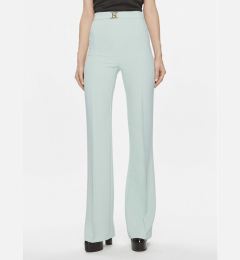 Снимка на Elisabetta Franchi Текстилни панталони PA-T15-41E2- PA-T15-41E2 Зелен Regular Fit