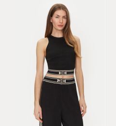 Снимка на Elisabetta Franchi топ TK-39S-51E2 Черен Slim Fit