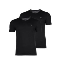Снимка на Emporio Armani Underwear Комплект 2 тишъртки EM000392 AF14132 MC005 Черен Regular Fit