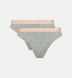 Снимка на Emporio Armani Underwear Комплект 2 чифта бикини бразилиана 163337 4F227 00948 Сив