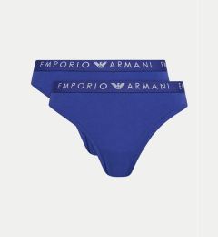 Снимка на Emporio Armani Underwear Комплект 2 чифта бикини бразилиана 163337 4F227 07191 Син