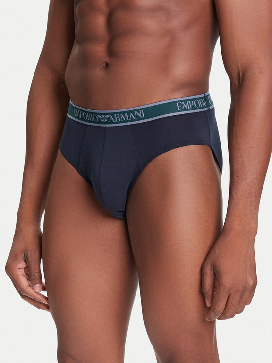 Снимка на Emporio Armani Underwear Комплект 3 чифта слипове EM000258 AF10779 MB254 Тъмносин