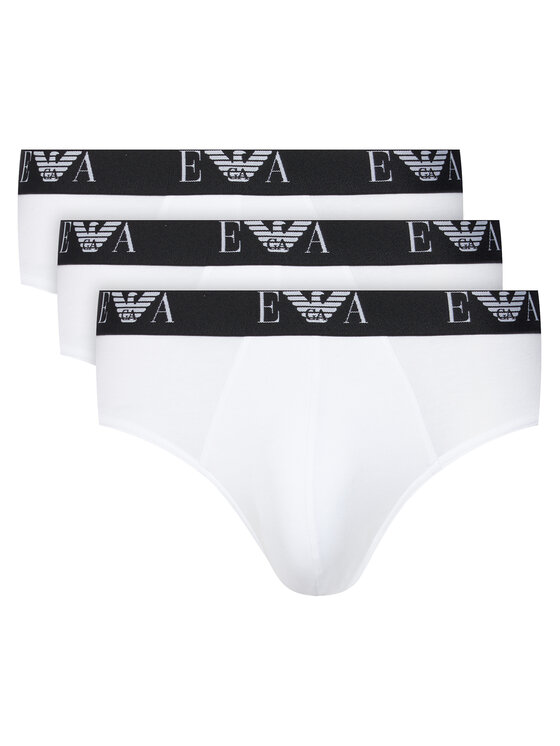 Снимка на Emporio Armani Underwear Комплект 3 чифта слипове EM000258 AF14131 M0066 Бял
