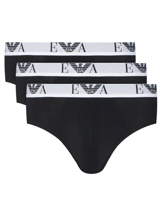 Снимка на Emporio Armani Underwear Комплект 3 чифта слипове EM000258 AF14131 MC061 Черен