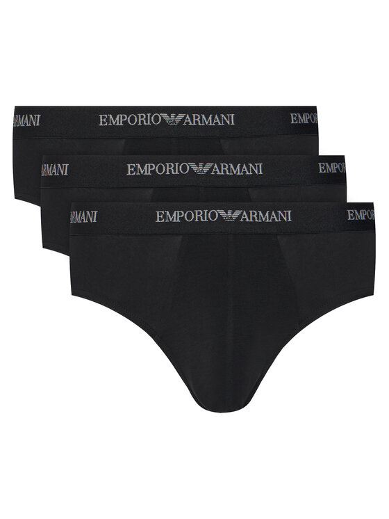 Снимка на Emporio Armani Underwear Комплект 3 чифта слипове EM000258 AF14132 MC061 Черен