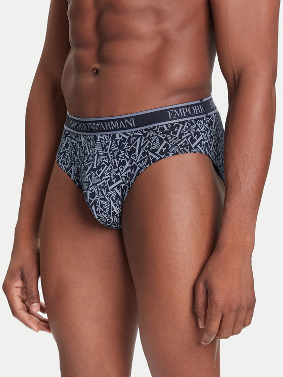 Снимка на Emporio Armani Underwear Комплект 3 чифта слипове EM000369 AF10779 MB089 Тъмносин