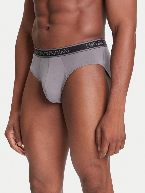 Снимка на Emporio Armani Underwear Комплект 3 чифта слипове EM000369 AF10779 MC198 Сив