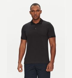 Снимка на Emporio Armani Underwear Тениска с яка и копчета EM000571 AF12330 UC001 Черен Regular Fit