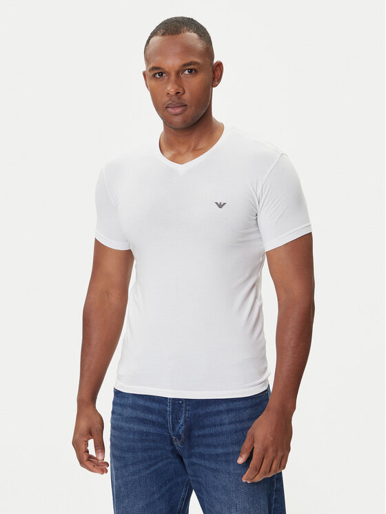 Снимка на Emporio Armani Underwear Тишърт EM000380 AF14133 U0002 Бял Fitted Fit