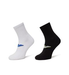 Снимка на Emporio Armani Комплект 2 чифта къси чорапи мъжки EM000540 AF12299 MC001 Черен