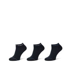 Снимка на Emporio Armani Комплект 3 чифта къси чорапи мъжки EM000550 AF12276 MB154 Тъмносин