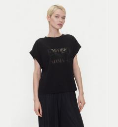Снимка на Emporio Armani Тишърт EW000616 AF12187 UC001 Черен Loose Fit