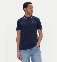 Снимка на Fila Тениска с яка и копчета Lubeek FAM0898 Тъмносин Regular Fit