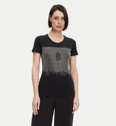 Снимка на Fracomina Тишърт FP25ST3002J449N4 Черен Regular Fit