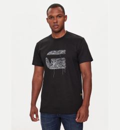 Снимка на G-Star Raw Тишърт Stitch D25674-C336 Черен Regular Fit