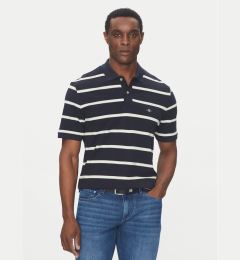 Снимка на Gant Тениска с яка и копчета 2014022 Тъмносин Regular Fit