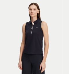 Снимка на Gant Тениска с яка и копчета 4200560 Тъмносин Regular Fit