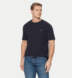 Снимка на Gant Тишърт Original Shield 2003295 Тъмносин Regular Fit