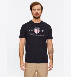 Снимка на Gant Тишърт Reg Archive Shield Ss 2003199 Черен Regular Fit