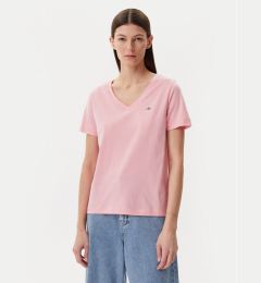 Снимка на Gant Тишърт Shield 4200750 Розов Regular Fit