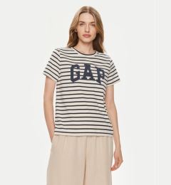 Снимка на Gap Тишърт 871061-00 Бежов Regular Fit