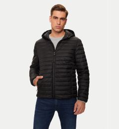 Снимка на Geox Пухено яке Warrens M4625B T3146 F9000 Черен Regular Fit