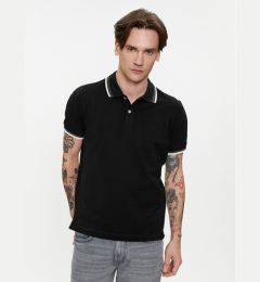 Снимка на Geox Тениска с яка и копчета M4510Q T2649 F9000 Черен Regular Fit
