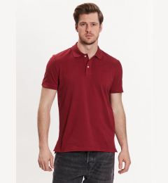 Снимка на Geox Тениска с яка и копчета Piquet M3510B-T2649 F7217 Червен Regular Fit