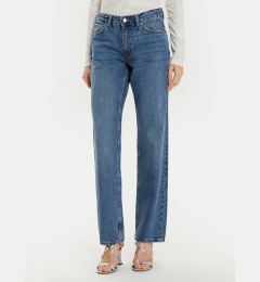 Снимка на Gina Tricot Дънки 21489 Тъмносин Straight Fit