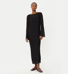Снимка на Gina Tricot Ежедневна рокля 24475 Черен Loose Fit
