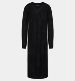 Снимка на Gina Tricot Плетена рокля 20233 Черен Regular Fit